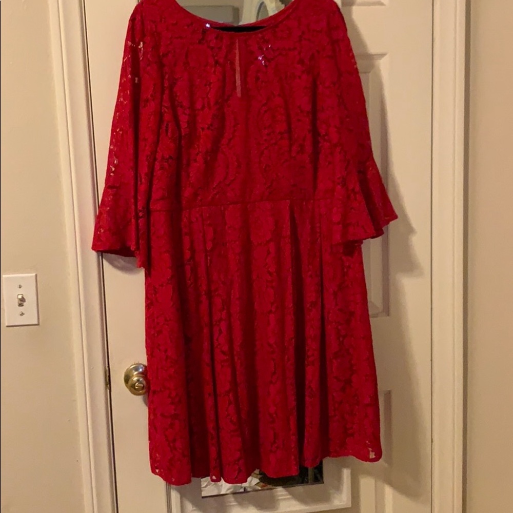 Red Lace Dress